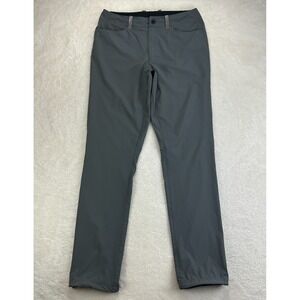 Beyond Clothing Ascent-Glide Hike Pants 32 Long Gray Outdoor Performance Stretch